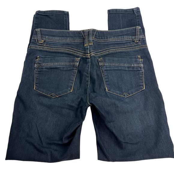 Democracy "Ab"Technology Slim Dark Wash Tummy Control Stretch Jeans Size 4 - Picture 3 of 15